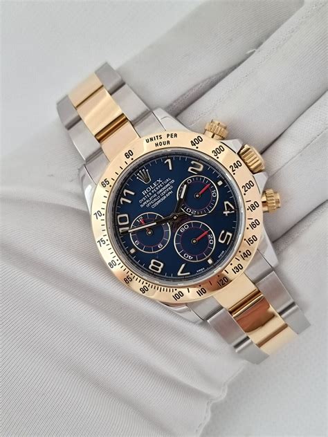 rolex daytona blue arabic numeral watch serial 856kp921 model 116523|Rolex Daytona 116523 .